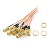 1Pcs 30cm Pigtail Jumper Cable RG178 RP SMA Female Adapter SMA to IPX Cable  for Wifi Router GPS AP