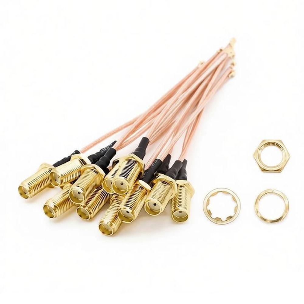 1Pcs 30cm Pigtail Jumper Cable RG178 RP SMA Female Adapter SMA to IPX Cable for Wifi Router GPS AP