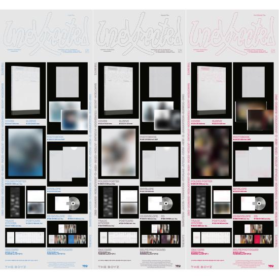 Выберите POB Photobook Ver THE BOYZ 3-й альбом Неожиданный