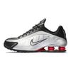 Nike Кроссовки для бега Shox R4 Y2K в стиле ретро, удобные низкие кроссовки, унисекс, серебристо-черные BV1111-008(2024)
