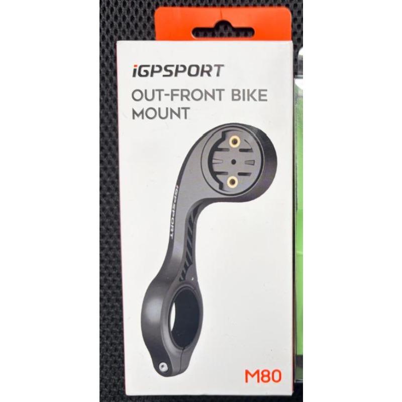 iGPSPORT M80 Bike Computer Mount Out-Front Stem Mount for Garmin Bryton GoPro Camera Light Bicycle