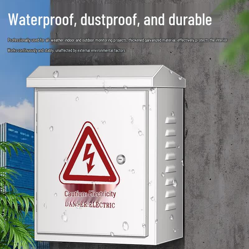 Jingshu Outdoor Waterproof Security Equipment Box CN plug (adapter included)