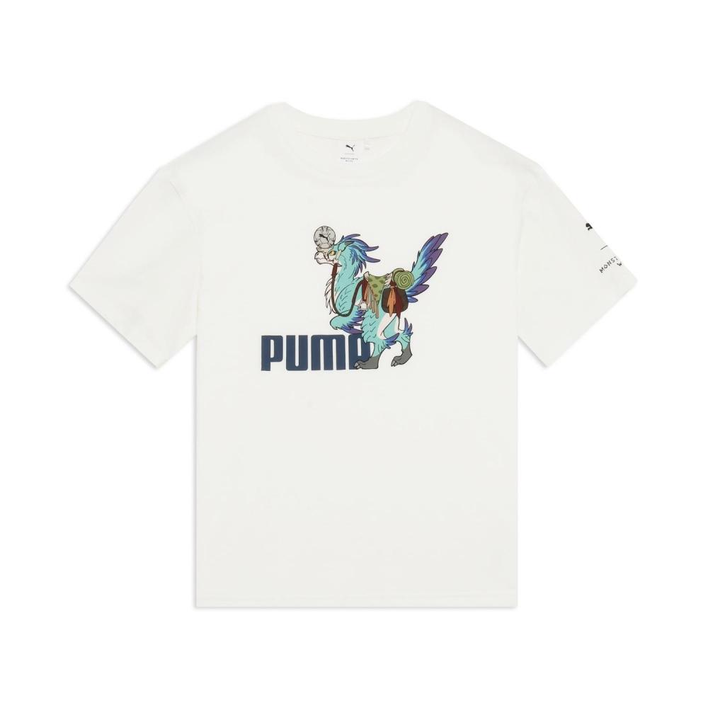Puma M Monster Hunter Wilds Ss Футболка 636486 52Wh Белый