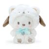 Sanrio Pochacco Plush Toy, Fluffy Snow Design Series, Character, 21.5 X 12 X 22 Cm, 539384