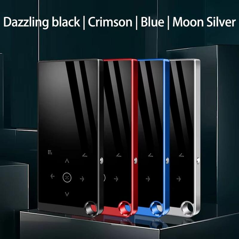 Bluetooth 5.0 Lossless MP3 музыкальный плеер HiFi портативный аудио Walkman с FM/электронной книгой/диктофоном/MP4 видеоплеером 2,4-дюймовый экран