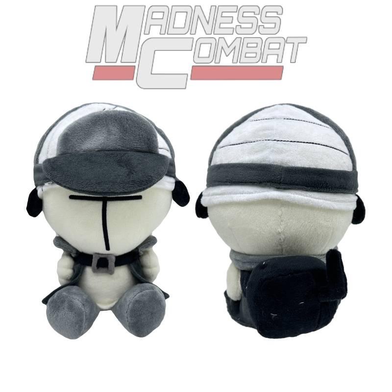 High-quality Madness Combat Short Plush Stuffed Doll With Pp Cotton Filling 20cm/7.87in Height