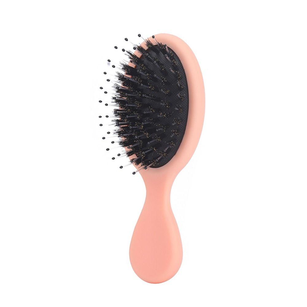 Lightwear Pocket Wet Brush Pig Bristle Massage Comb Portable Hair Comb  Holiday Vocation