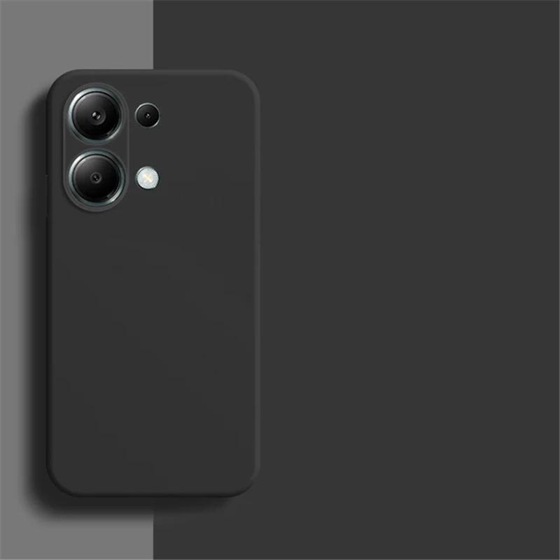 Противоударный чехол для телефона из жидкой силиконовой резины для Xiaomi Redmi Note 13 12 Pro 13ProPlus 12S K70E 13C Poco X6 Pro 5G 4G, мягкий чехол