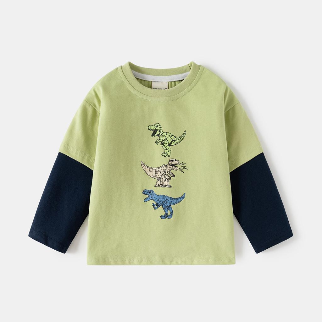 Детская одежда осень, детская одежда детская футболка с длинным рукавом для мальчиков рукава рубашка для поддевы