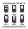 Чехол-оболочка для корпуса автомобильного ключа Honda Accord CRV CR-V Fit Civic HR-V HRV Jazz BRV BR-V City Odyssey XR-V Кожаный брелок для ключей автомобиля