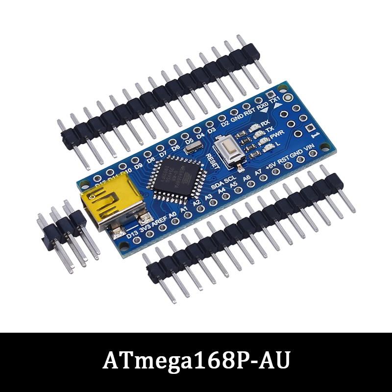 Акция для arduino Nano 3,0 Atmega328, совместимая плата с контроллером WAVGAT, модуль PCB, макетная плата без USB V3.0