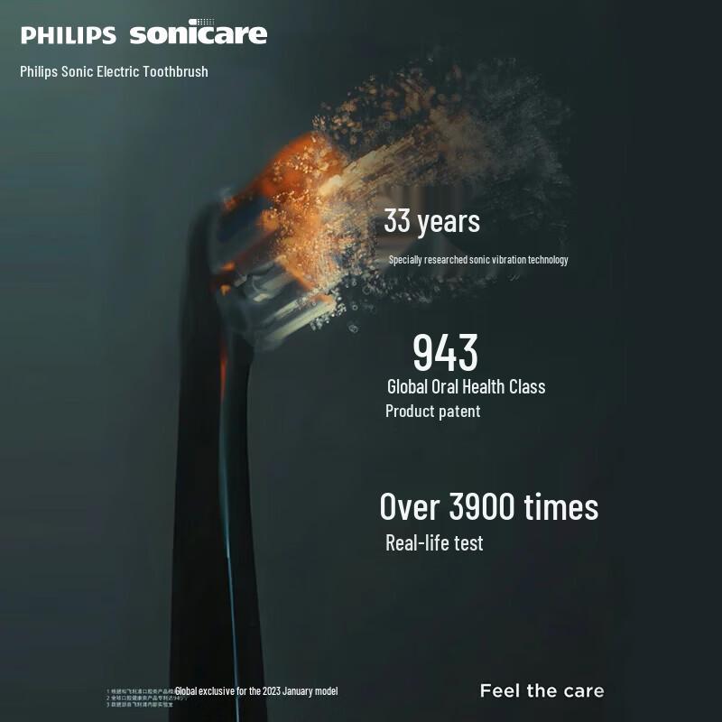 Philips Электрическая зубная щетка Sonicare DiamondClean серии 9000, вилка CN (адаптер в комплекте)