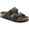 Arizona Sandal Arizona Sandal Black Smooth Regular Width 35 [Birkenstock] - Leather, - Leather, - (22.5 Cm)