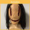 Horror Crack Female Ghost And Zombie Latex Headgear For Halloween And Christmas