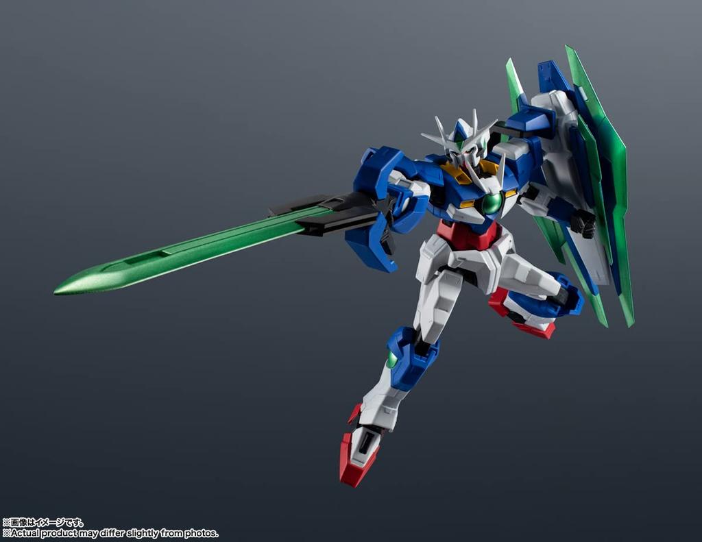 TAMASHII NATIONS GUNDAM UNIVERSE Киноверсия Мобильный воин Гандам OO 150 мм окрашенная подвижная фигурка GNT-0000 QAN[T] Приблизительно. ПВХ и АБС