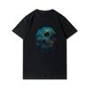 US Size Plus Size S-3XL 30 Patterns Summer Harajuku Men T-Shirt Skull Print Oversize Tees Round Neck T Shirt Casual Cotton Tops