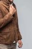 Men Brown Suede Blazer Formal Soft Lambskin Leather Handmade Fashionable Casual
