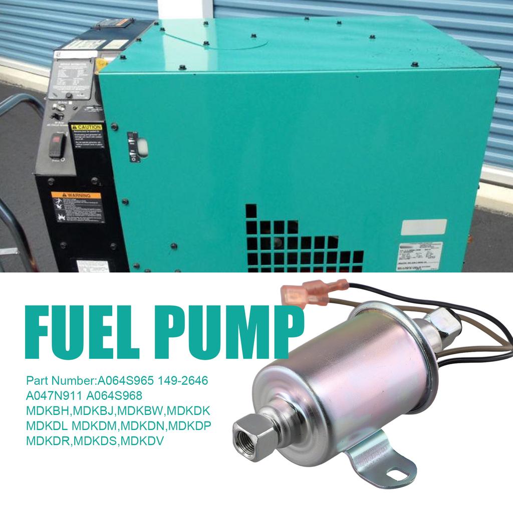 12V Fuel Pump for Various Onan Cummins Generators A064S965 149-2646 A047N911 A064S968