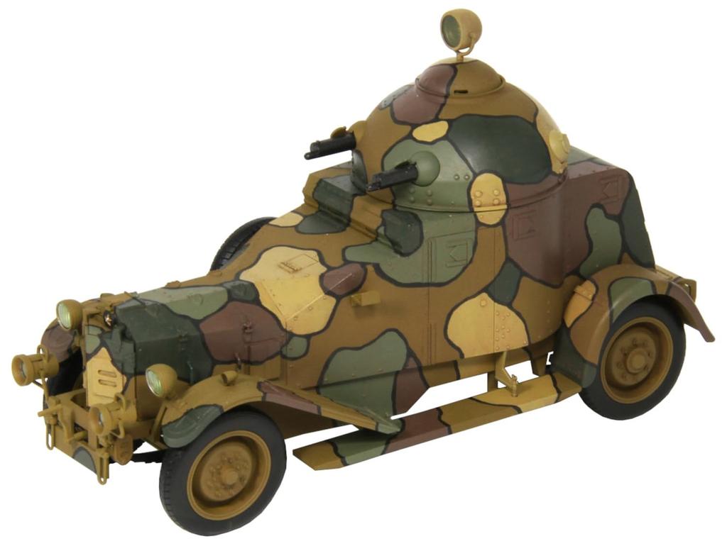 Pit Road Серия Grand Armor Японский Императорский Флот Сухопутные войска Бронеавтомобиль Crossley M25 Пластиковая модель G53 1/35 (Боевая машина)