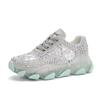 Water Diamond Hollow Dad Shoes Woman Горячая Распродажа Летние сетчатые дышащие кроссовки Модные кроссовки Удобные кроссовки для женщин