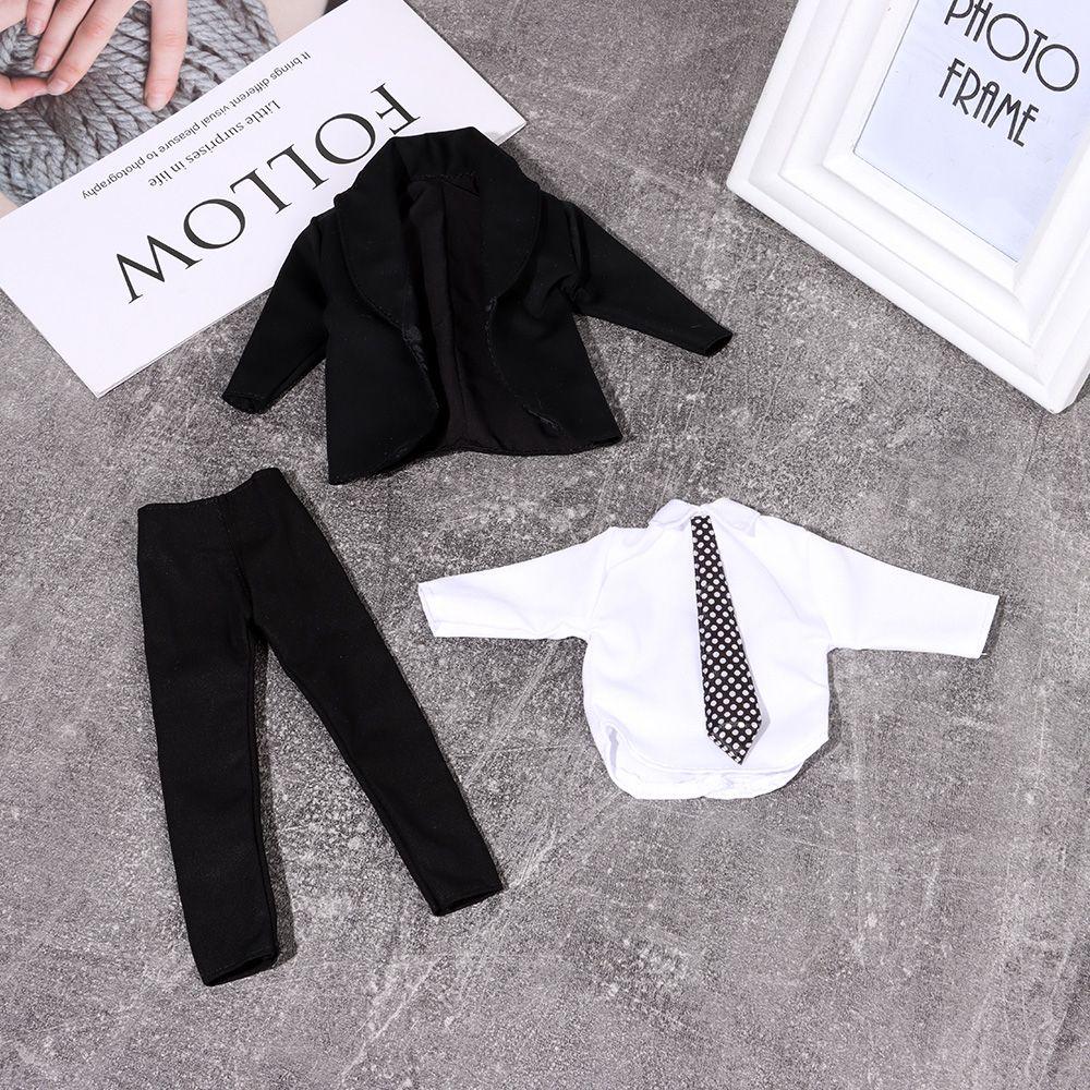 Accessories Suit Clothes Wedding Party Suit 1/6 Doll Clothes Daily Wear Male Doll Shirt Casual Suit