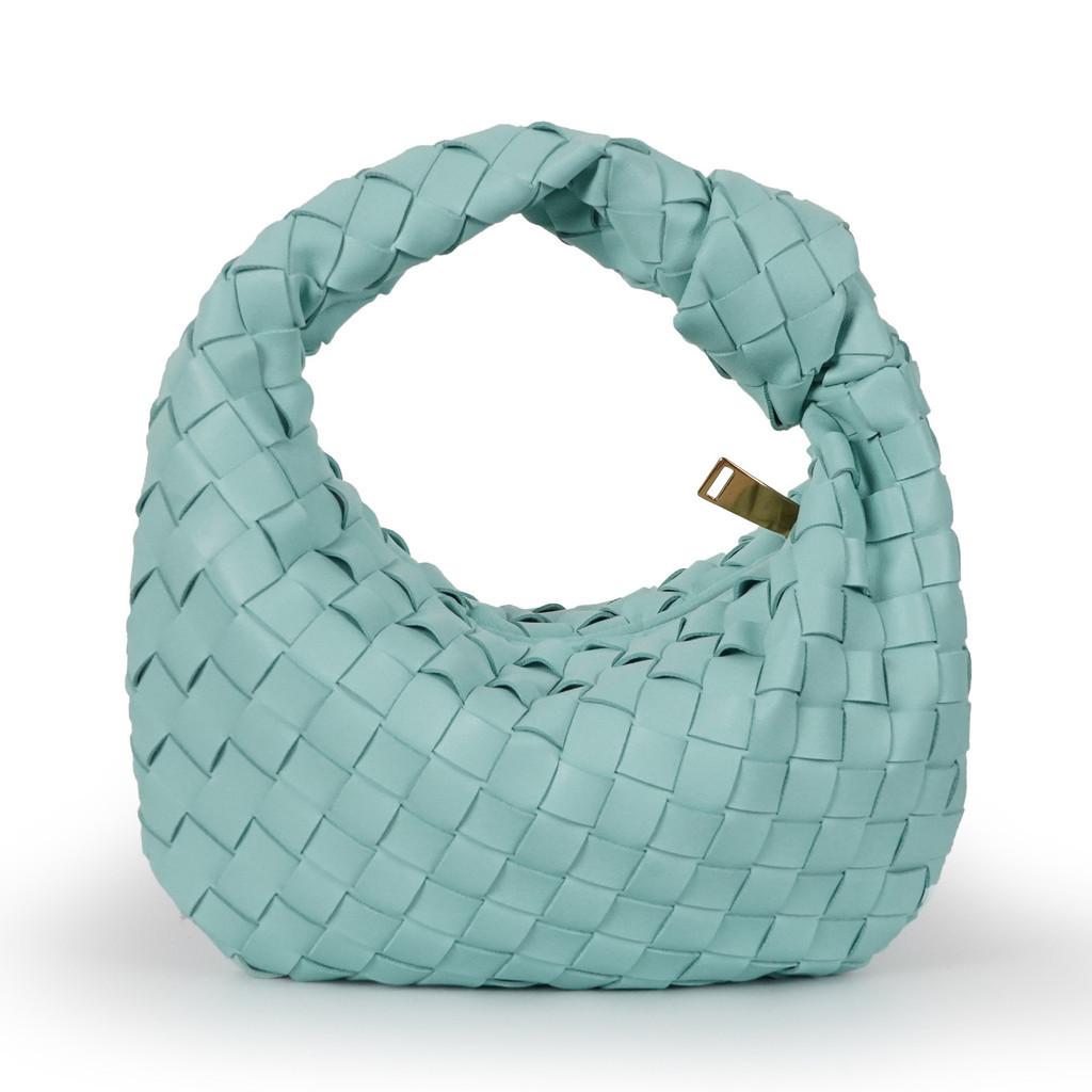 Высококачественная плетеная вручную сумка-облако для пельменей, золото, металл, бестселлер