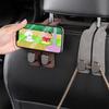 Двойной крючок на спинку автокресла, крючок на подголовник автокресла, универсальный органайзер для хранения автомобиля, крючки для сумки, сумки, пальто