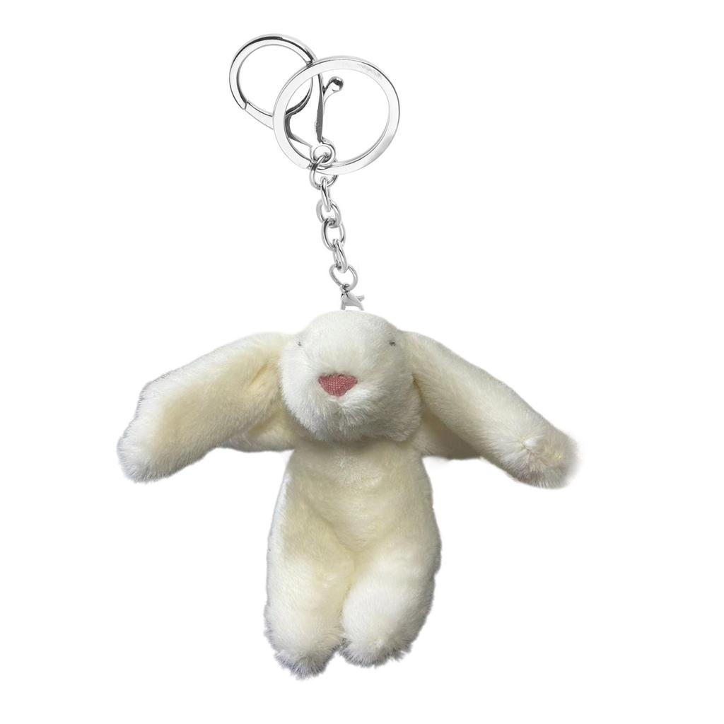 Очаровательный брелок-подвеска в виде кролика, портативная подвеска для сумки для женщин, прочный брелок-подвеска в виде мягкой игрушки, ювелирное изделие