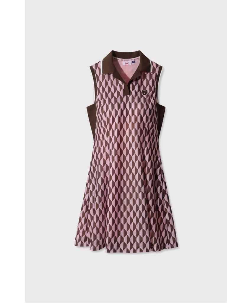 WAAC Athletic Optic Block Sleeveless Dress Wltcm26411Pil
