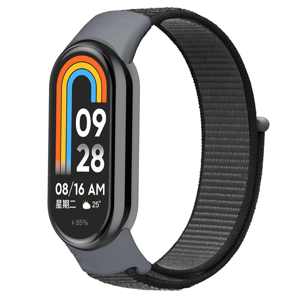 Нейлоновый ремешок для Xiaomi Mi Band 10/9/8 Браслет NFC Дышащий браслет Наручный ремешок Correa Спортивный ремешок для Mi band 8/9/10 Ремешок
