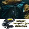 Ultralight COB Headlight Super Bright Strong Light Rechargeable Headlamp Long Battery Life USB Head Flashlight Fishing