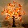 Maple Trees with Lights DIY Branches Maple Leaf Light Fall Thanksgiving Decorations for Home Wedding Indoor Party