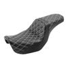 Motorcycle Driver Passenger Seat For Harley Dyna Super Glide 2006-2010 Fat Bob 2008-2017