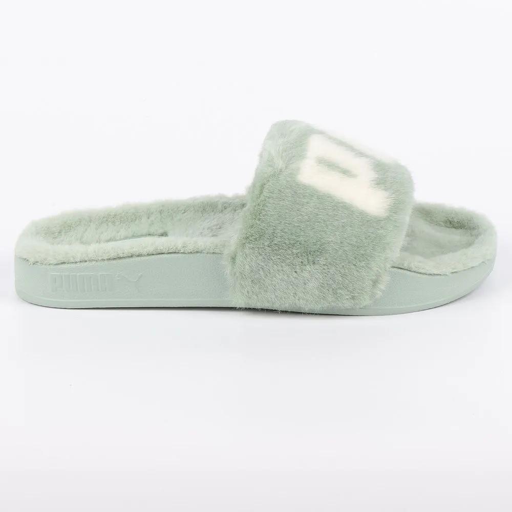 Puma Leed Cat 2.0 Fuzz WNS Slippers 38731312 Fur Slippers Fur Shoes Winter Warm Shoes for Indoors and Outdoors
