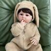 BZDOLL Новорожденный 55СМ 22дюйма Кукла Реборн Мальчик Игрушка Мягкое Полное Виниловое Тело для Девочки Реалистичный Винил Бебе Ребенок Наряжать Подарок