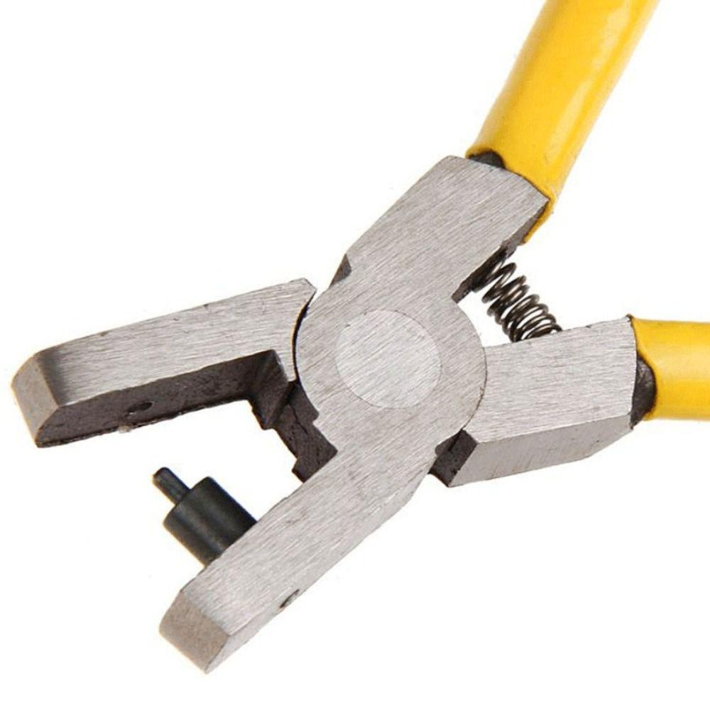 2 PCS Hole Punch Plier Punch Tool Eyelet Puncher Snap Tool Universal Hole Pliers  Belt