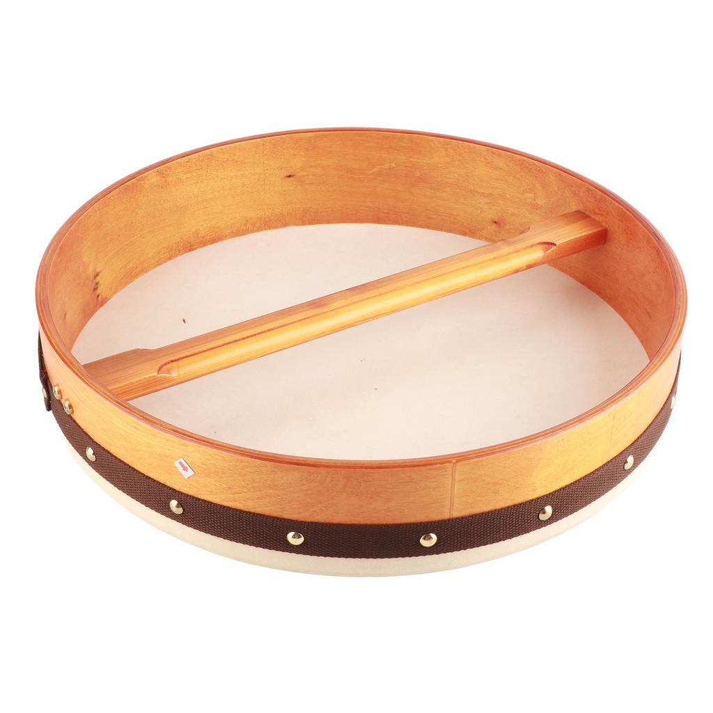 Hand Drum 18 Inch Super Sized Sturdy Durable Irish Sheepskin Beat Music Playing Instrument