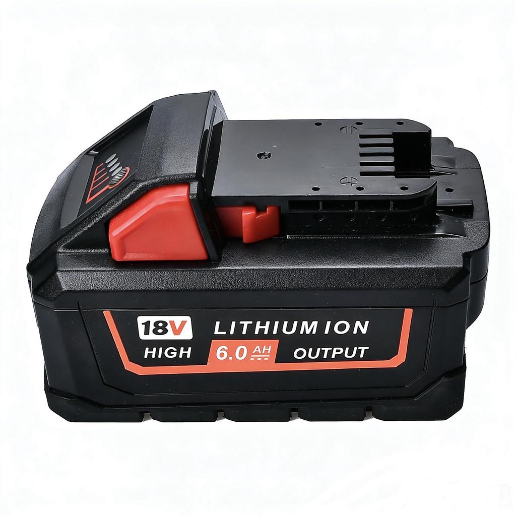 Совместим с высокоемким литий-ионным аккумулятором Milwaukee M18 18V с ячейками 21700 для электроинструмента