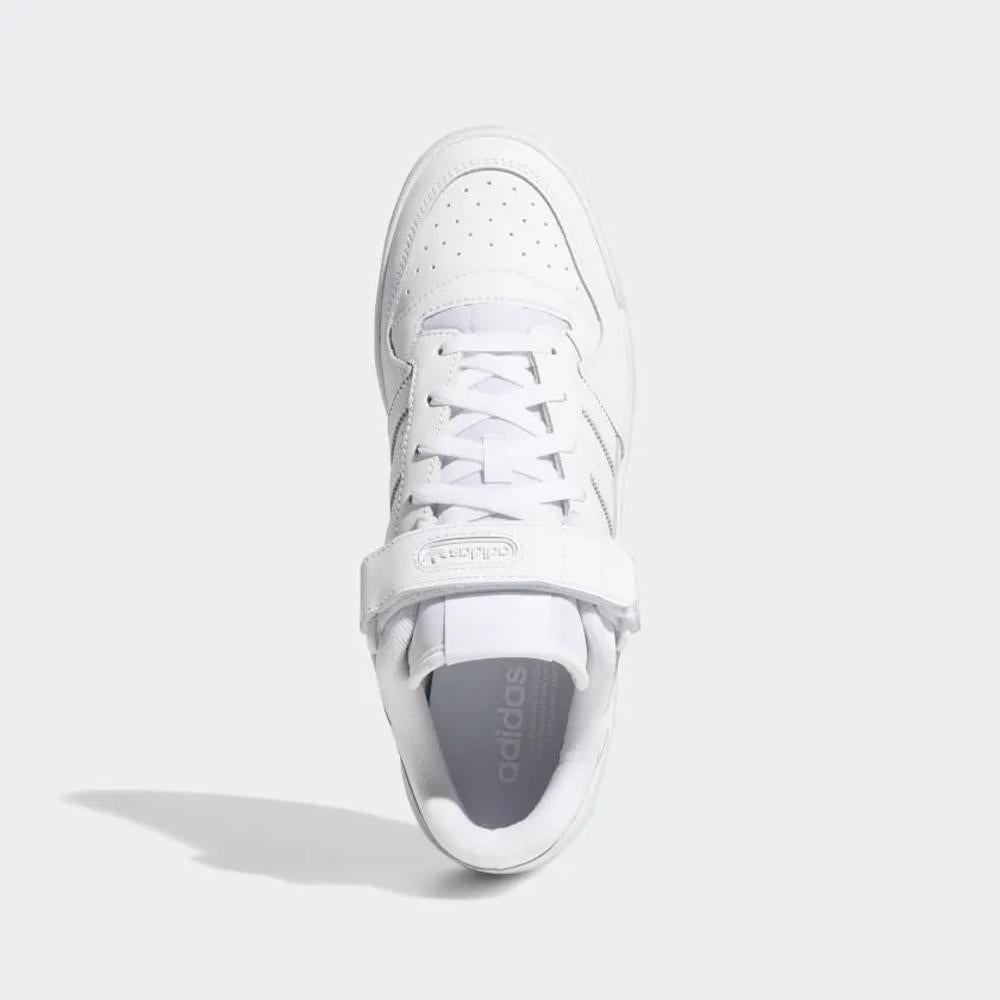 Adidas forum low sneakers leather white