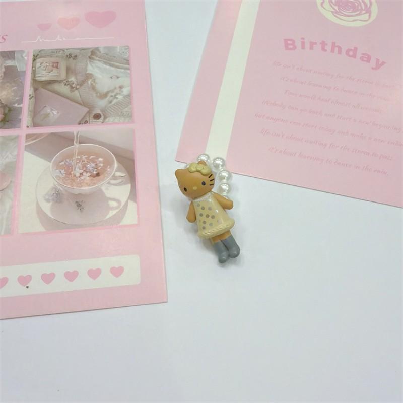 Kawaii Rings Pearl Sweet Beaded Elastic Ring Accessory New Korean Style Jewelry Accessories Best Friend Girl Gifts