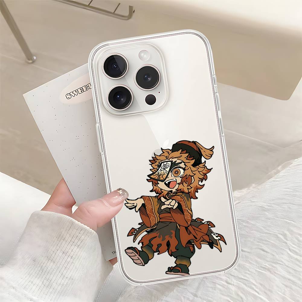 K-Kyou-jurous R-Ren-gokus Чехол для телефона Для Iphone17 16 15 11 13 14 Pro Max 7 8 Plus X Xr Xs Max Se2020 12mini Прозрачный Чехол