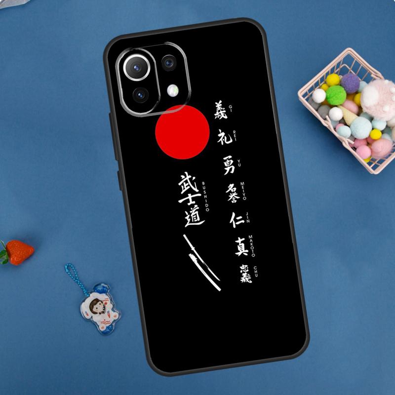 Японский Бусидо Самурай Чехол Для Xiaomi 14 13 15 Ultra 11T 12T 13T 14T Pro POCO X7 Pro X3 X5 F5 F6 M6 X6 Pro Чехол
