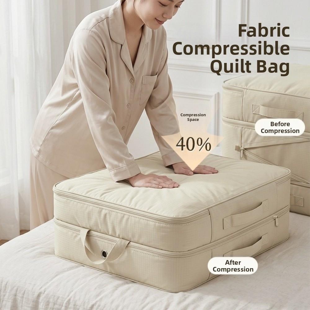 Foldable And Expandable Duvet Storage Bag Large Capacity Quilt Moving Bag for Blankets Comforters