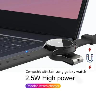 Порт USB Type C Магнитная Беспроводная Зарядка для Часов для Apple Watch 10-2 SE или Samsung Galaxy Watch 7/6/5/4/3/2 Подставка для Быстрой Зарядки