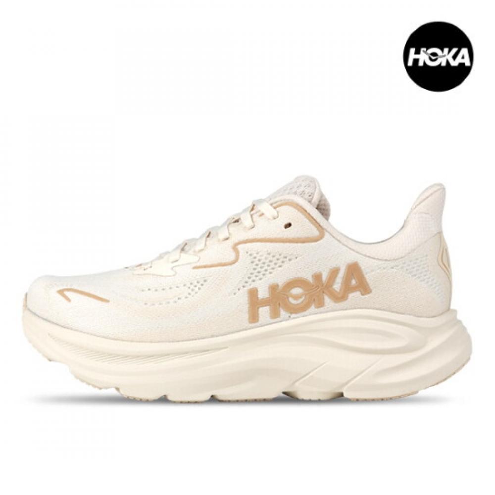 Hokaoneone Running Shoes Clifton 10 Vanilla Birch 1162031 Vch