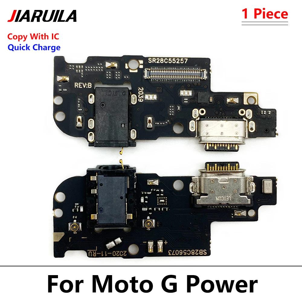 Зарядная плата USB с портом зарядки, шлейф для Moto G Stylus 1G G Power 1116 1116 G Pure, разъем док-станции с микрофоном