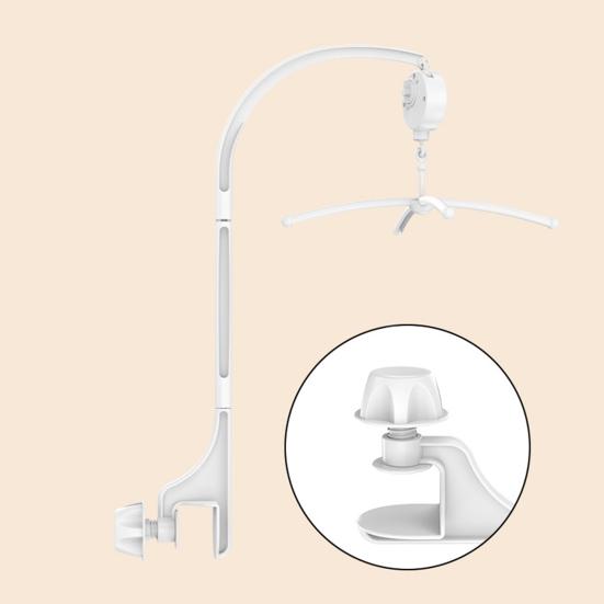 Держатель для подвесных погремушек для детской кроватки с классической музыкой, механический заводной механизм, вращающийся крючок, переключатель-слайдер, аксессуары для коляски