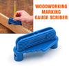 Центр Запчастей Чертилка Синяя Зажимы для Ремесел Измеритель Резки Многофункциональный Смещенная Разметка Принадлежность 100*50 мм Деревообработка