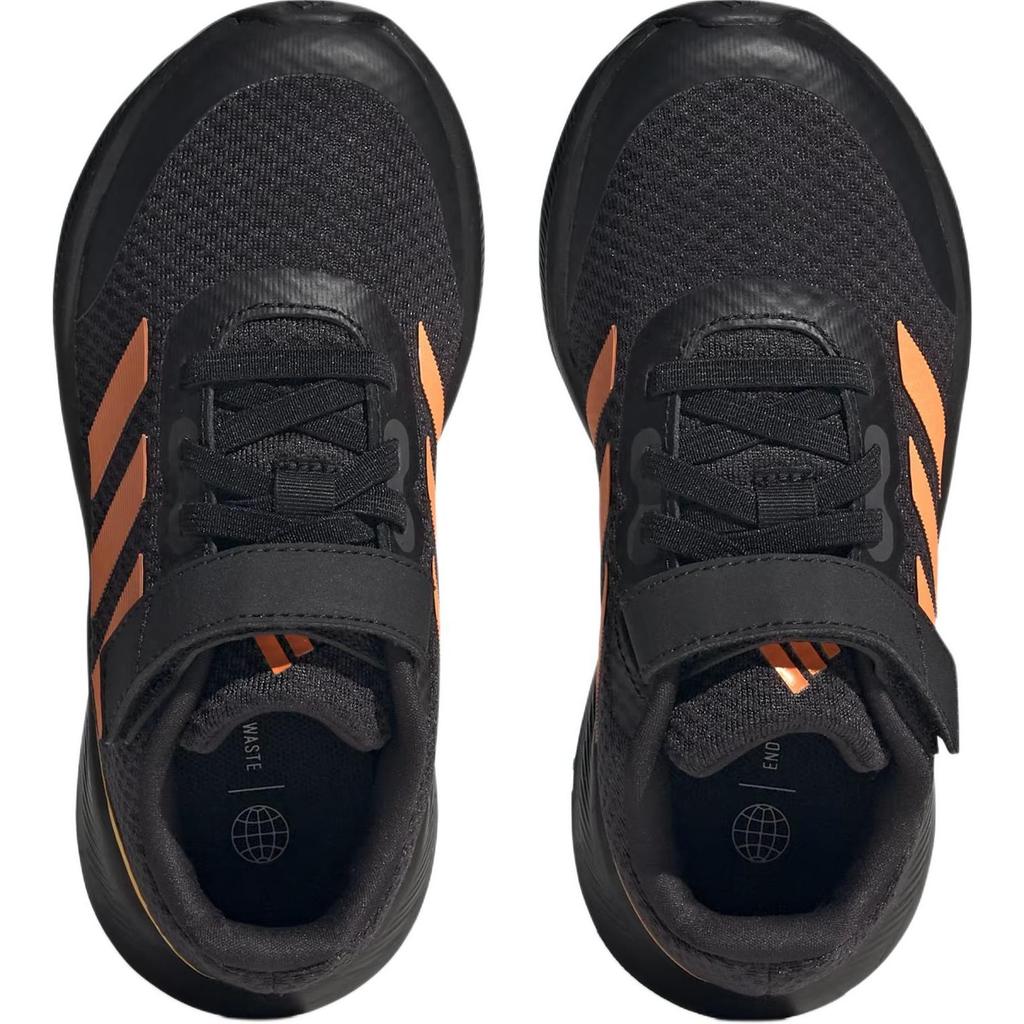 Adidas Runfalcon 3.0 Удобные Нескользящие Прочные Низкие Кроссовки для Бега Детские Кроссовки Черные HP5870