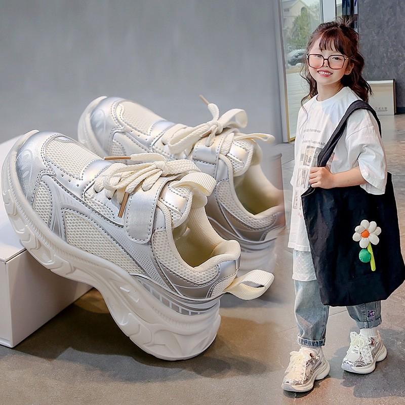 Kids Winter Running Shoes Boys Girls Soft Sole Chunky Sneakers Comfortable Outdoor Casual